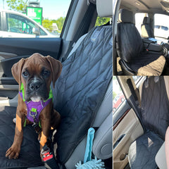 AsFrost dog seat cover side flaps provide extra protection for doors