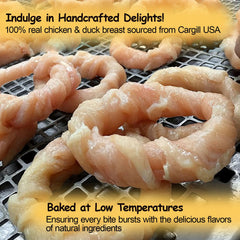 ASMPET dog donut treats pack-3: resealable pouch for easy storage during outings
