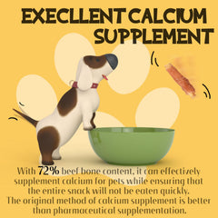 ASMPET dental-care chew image highlights plaque-fighting potential through chewing.