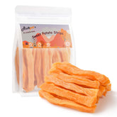ASMPET Sweet Potato Strips package with resealable pouch for freshness