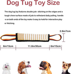ASOCEA tug toy with durable edges ready for regular tugging