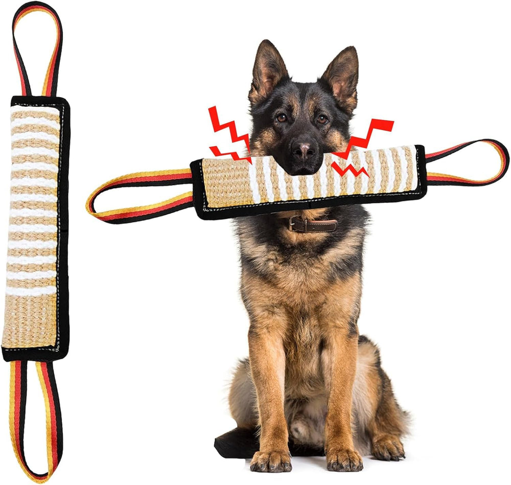 ASOCEA dog tug toy with squeak for engaging play sessions