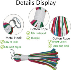 ASOCEA parrot toy strengthens legs and promotes nails health