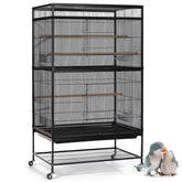 ASOCEA seed catcher under parrot cage, keeping floors clean.