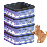 Astrallgn 4-pack cat litter refill bags ready for odor control