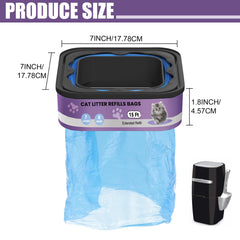 Astrallgn compatible Genie pails display Standard/Plus/Style/XL+ compatibility