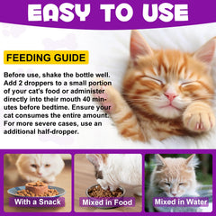 Asusxcli Melatonin for Cats during grooming session to reduce stress.
