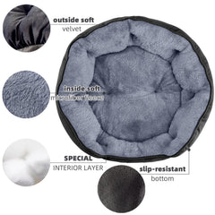 Asvin bed is machine washable for easy cleaning and care.