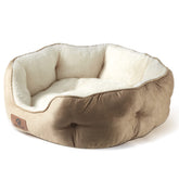 Asvin small-dog-bed-soft-sherpa offers plush, cozy naps.