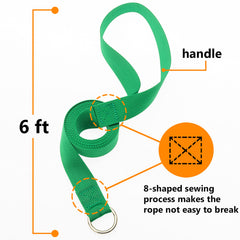 ATICNECH slip lead 6ft length, perfect for keeping dogs in view during walks and training.