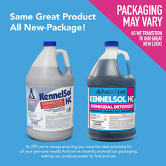 KennelSol HC dilution cap shown for easy measurement and bulk solution