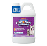 ATP OdorPet bottle front shows enzyme-powered stain removal for home use.