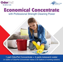 ATP OdorPet fabric cleaning captures deep cleaning of fabrics and surfaces.