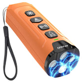 ATVIOO Dog Bark Deterrent device front view with three sonic emitters for calmer evenings