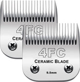 Audoc 2pc 4FC ceramic blade for detachable pet clippers delivers smooth, cool cuts.