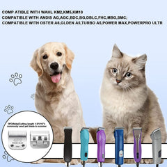 Audoc 4FC detachable blade in stainless steel for durable grooming.