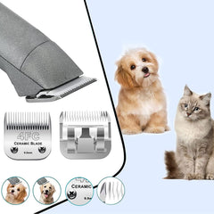 Audoc 440C stainless-steel comb blade for long-lasting performance.