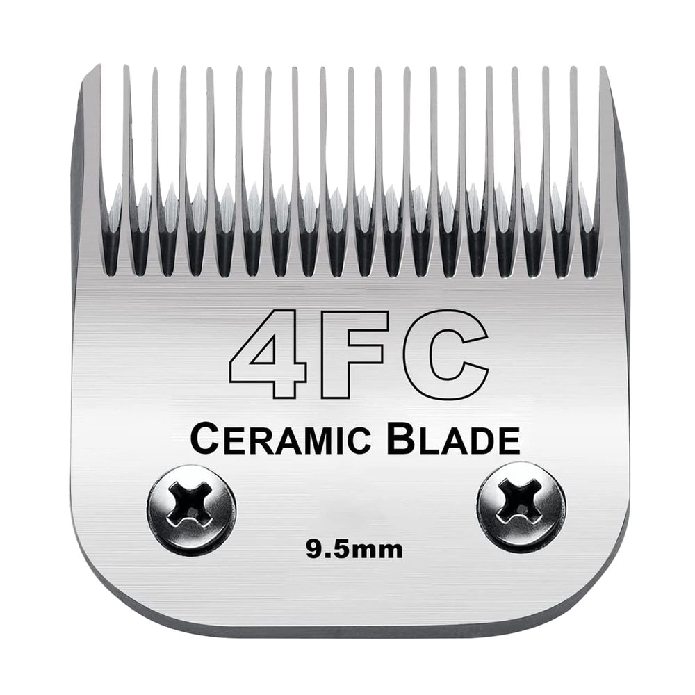 Audoc 4FC blade installed in a detachable clipper for precise, smooth pet grooming.