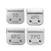 Audoc 4Pack blades front view enabling precise dog trimming and even lines
