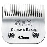 Audoc 5FC blade 1/4 inch cut length enables precise trims on small pets