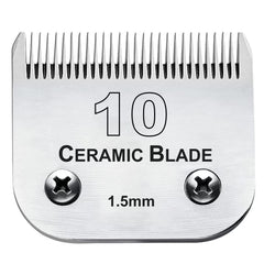 Audoc hoja clipper 10# en primer plano, corte suave y preciso para perros.