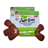 Augie Bones hueso vegano sabor tocino para masticar seguro y divertido
