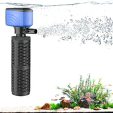 Aulofee 450 GPH external filter demonstrates robust circulation for large tanks.