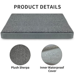 AUPETEK waterproof liner protects naps from spills and moisture.