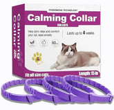 Aurevoen cat calming collar 4-pack packaging for long-lasting anxiety relief