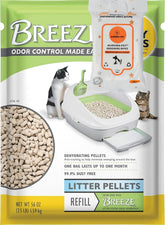 Aurora Pet Cat Breeze pellets refill 3.5 lb bag for quick topping and easy scooping