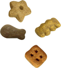 Aurora Pet Original Crunch Cat Treats bag close-up highlighting real chicken first ingredient.