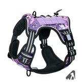 AUROTH Tactical Dog Harness front clip no-pull enables safer training and better control