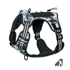 AUROTH Tactical Dog Harness front-clip for no-pull training and better leash control.