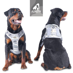 Auroth tactical dog training harness back clip ideal for everyday walks
