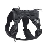 AUROTH Tactical Harness large-dog front-clip for no-pull training.