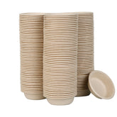 AUTSEEYS paper gecko cups close-up showing 1 oz portions for precise feeding