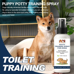 AutumnNest potty spray 150ml cap enables extended daily training use