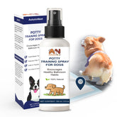 AutumnNest potty spray bottle for dog training on pads