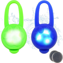 Avando dog collar light green color helps track your dog at night