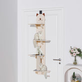 AVIF door hanging cat shelf 67inch offers vertical exercise for curious kittens