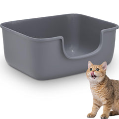 AVIUIA large cat litter box open top showcases airy design and odor control for busy households