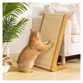Avont sisal cat scratcher with vertical L-shape for corner use and furniture protection.