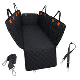 AWANTIC dog seat cover heavy-duty 600D fabric protects seats from spills and dirt