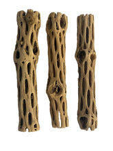 Awesome Aquatic cholla teddy bear promotes natural hiding for shrimp and small pets.