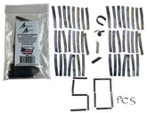 Awesome Aquatic Plant Weights wrap around the plant base for secure anchoring.