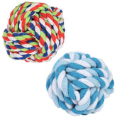 Awgusu Dog Rope Ball 2Pack packaging showcases durable chew toys ready for daily play.
