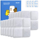 AWoHH desiccant bag inside feeder lid maintains kibble dryness