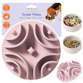 Awoo Great Vibes: inserto lento para tazón de 5,5 pulgadas que ralentiza la comida.