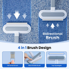 awrose 4in1 pet hair cleaning tool versatile design tackles couches, stairs, and clothes