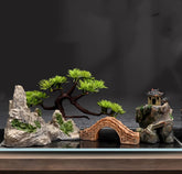 AWXZOM coconut tree decor for small aquarium adds natural charm and hiding spots